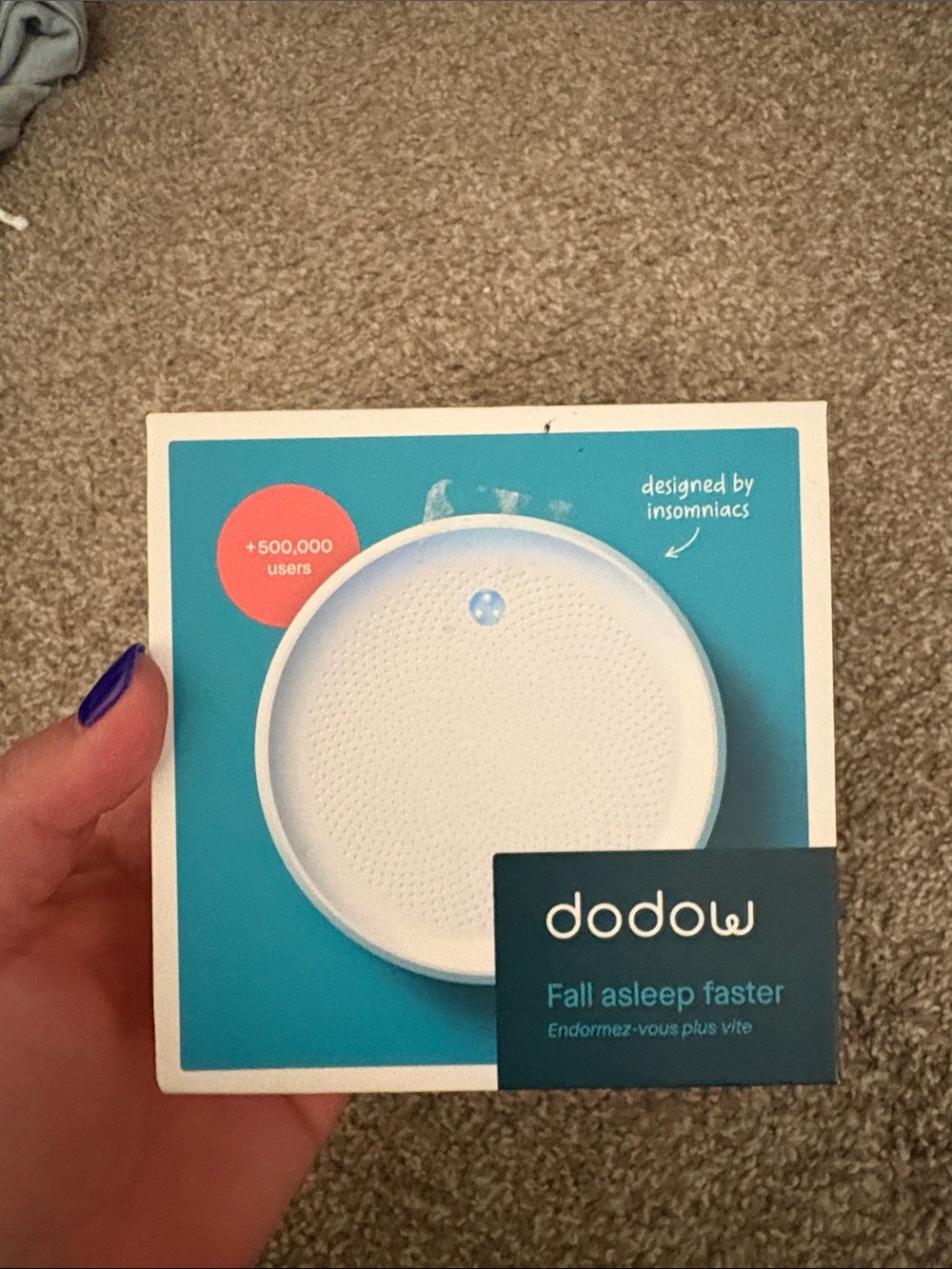 Dodow White Sleep Training Light - Fall Asleep Faster